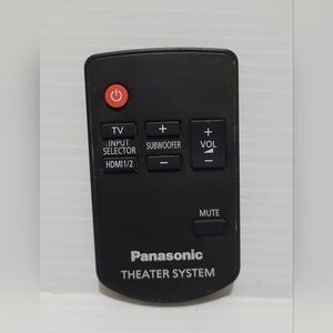 Genuine Panasonic Theater System N2QAYC000043 Remote Control